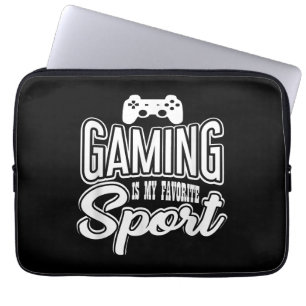 Gamer - Gaming Is My Favourite Sport Laptop Sleeve
