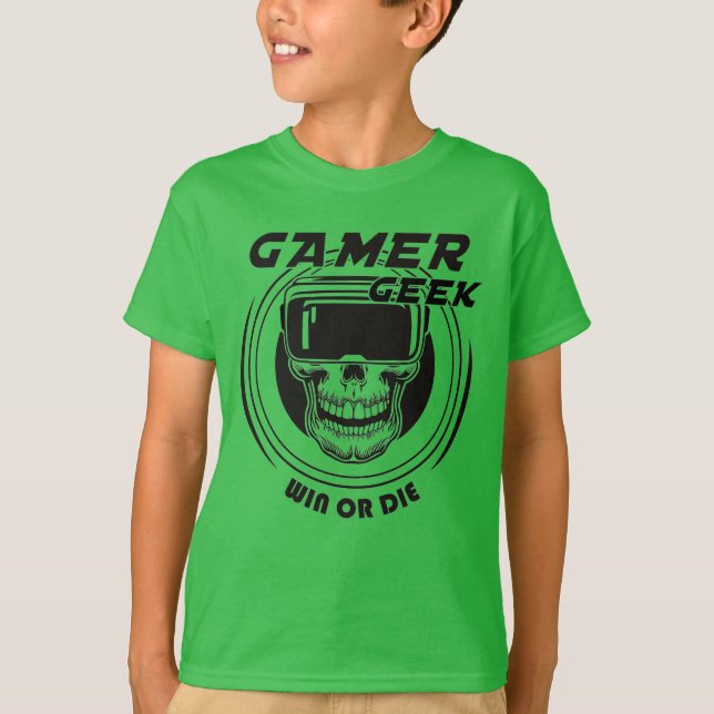 Gamer Geek T-Shirt (Front)