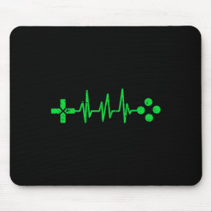 Gamer Geeks Heartbeat Gaming Mouse Pad