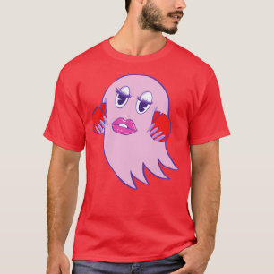 Gamer Ghost Pink T-Shirt