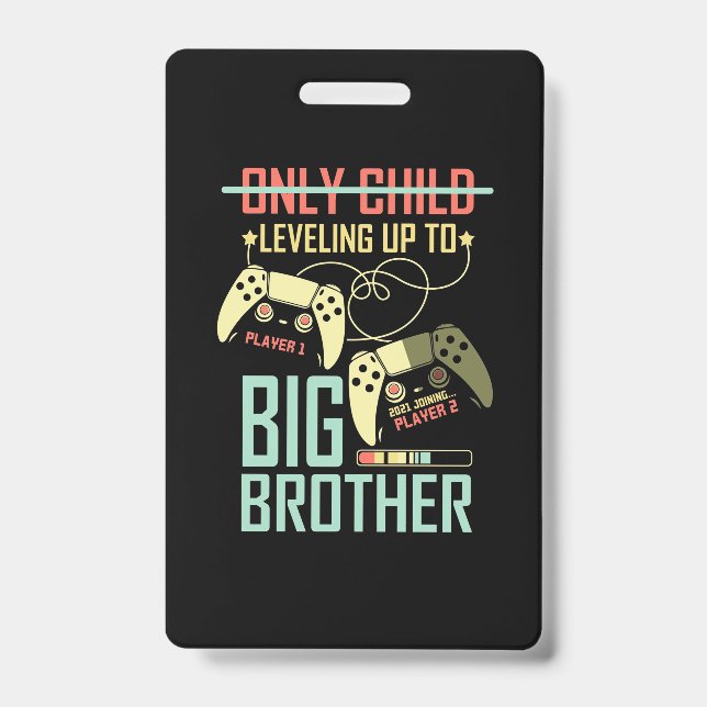 Gamer Gift | Big Brother 2021 Gamer ID Badge (Front)