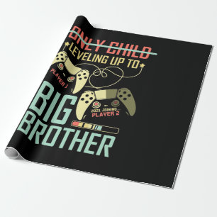 Gamer Gift Big Brother 2021 Gamer Wrapping Paper
