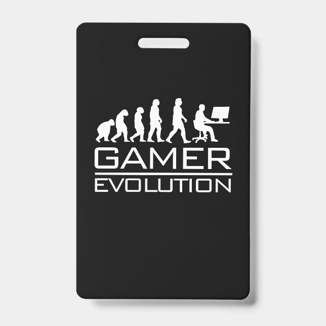 Gamer Gift | Gamer Evolution ID Badge (Front)