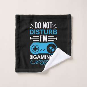 Gamer Gift I Am Gaming Wash Cloth