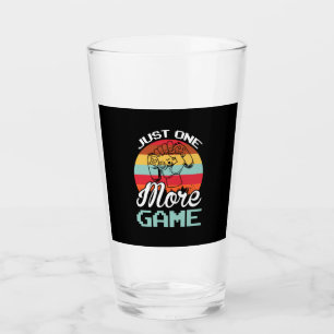 Gamer Gift Just One More Game Glass