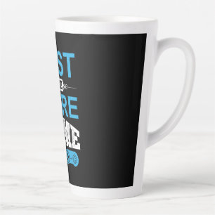 Gamer Gift Just One More Game Latte Mug
