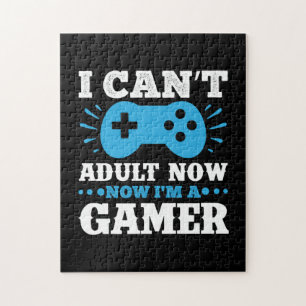 Gamer Gift Now I Am A Gamer Jigsaw Puzzle