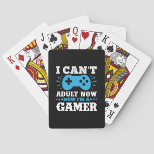 Gamer Gift Now I Am A Gamer Playing Cards