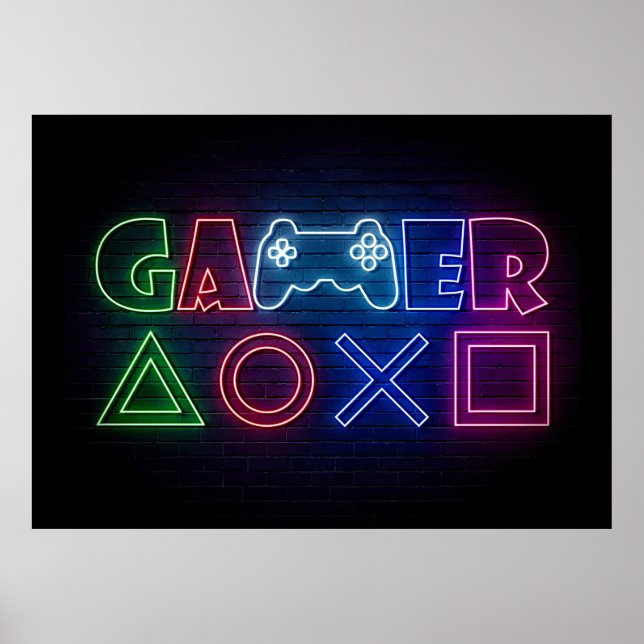 Gamer Gift Poster (Front)