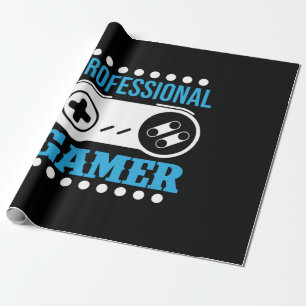 Gamer Gift Professional Gamer Wrapping Paper