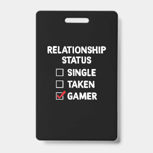 Gamer Gift Relationship With Gamer ID Badge