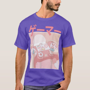 Gamer Girl Anime Kawaii Gaming Cute Video Game Wom T-Shirt