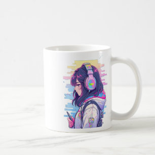 Gamer Girl Funny Pastel Japan Anime Streamer Japan Coffee Mug