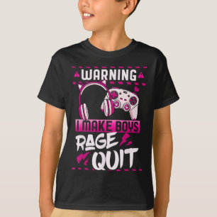 Gamer Girl Gaming Video Games Streaming Streamer T-Shirt