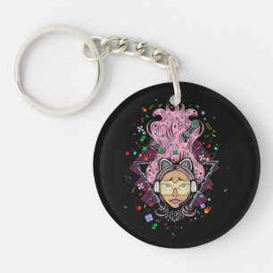 Gamer Girl Key Ring