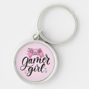 Gamer Girl Key Ring