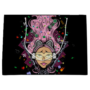 Gamer Girl Large Gift Bag
