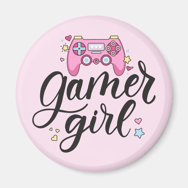 Gamer Girl Magnet (Front)