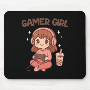 Gamer Girl Mouse Pad