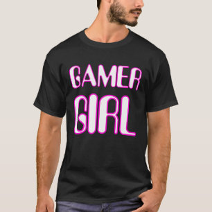 Gamer Girl Nerd Girl Cute Gaming  Geek Nerd Outfit T-Shirt