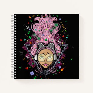 Gamer Girl Notebook