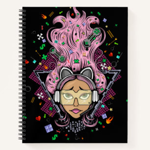 Gamer Girl Notebook