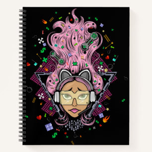 Gamer Girl Notebook