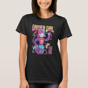 Gamer Girl PC Gaming Video Game E girl Computer Ga T-Shirt