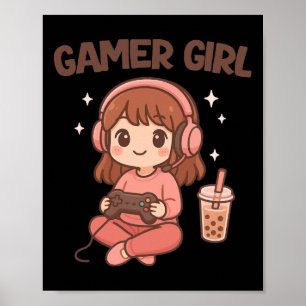 Gamer Girl  Poster