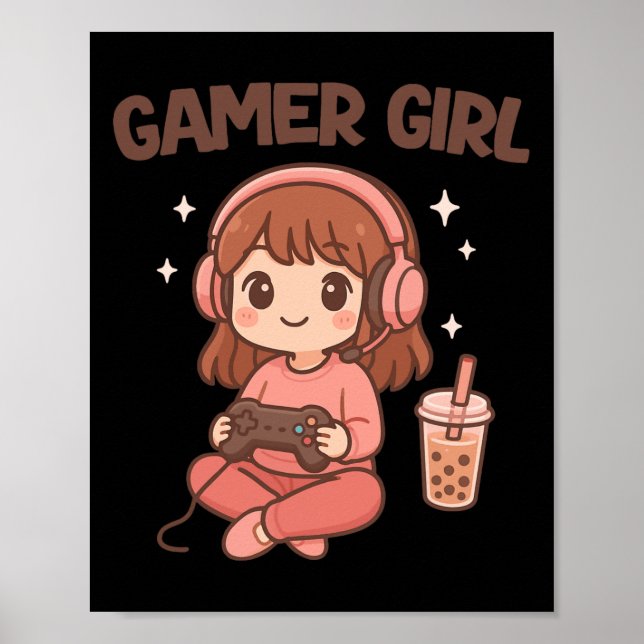 Gamer Girl  Poster (Front)