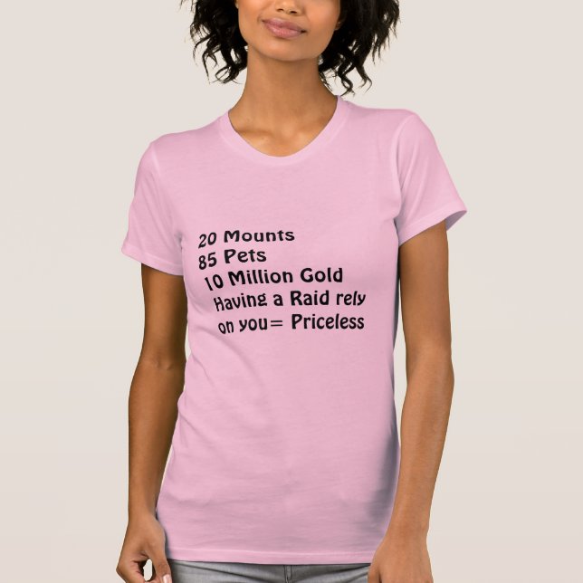 Gamer Girl T-shirt (Front)