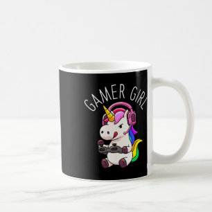 Gamer Girl Unicorn Gaming Cute Video Game Gift Wom Coffee Mug