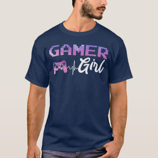 Gamer Girl Video Game Girls Gambling Women Gaming  T-Shirt