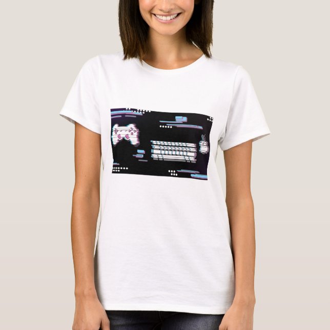 Gamer Glitch T-Shirt (Front)