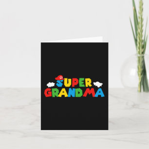 Gamer Grandma Fun Women Day For Mothers Day Card
