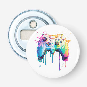 Gamer Graphic Video Game - Colourful Video Game Lo Bottle Opener