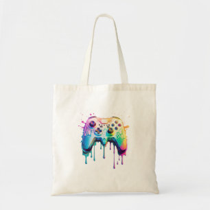 Gamer Graphic Video Game - Colourful Video Game Lo Tote Bag