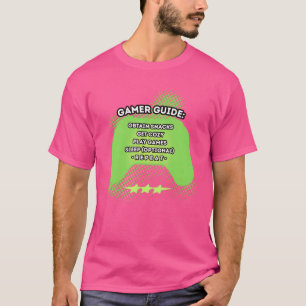 Gamer Guide Gaming Snacks Cozy - modern T-Shirt