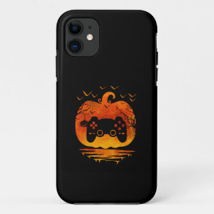 GAMER HALLOWEEN COSTUME PUMPKIN GAMER LOVER FALL Case-Mate iPhone CASE