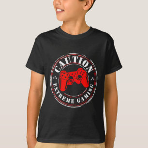 Gamer Heartbeat Video Game On Lover Extreme Gaming T-Shirt
