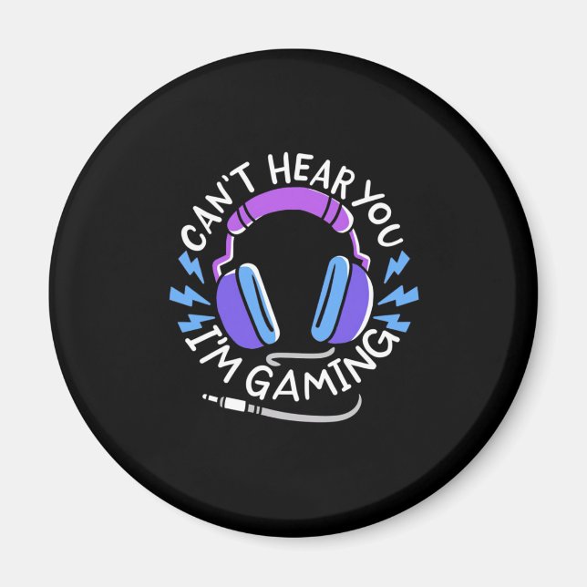 Gamer I Am Gaming Magnet (Front)