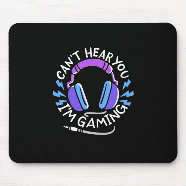 Gamer I Am Gaming Mouse Pad (Front)