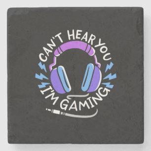 Gamer I Am Gaming Stone Coaster