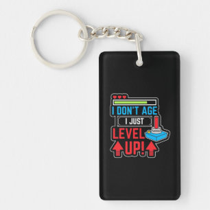 Gamer I Just Level Up Key Ring