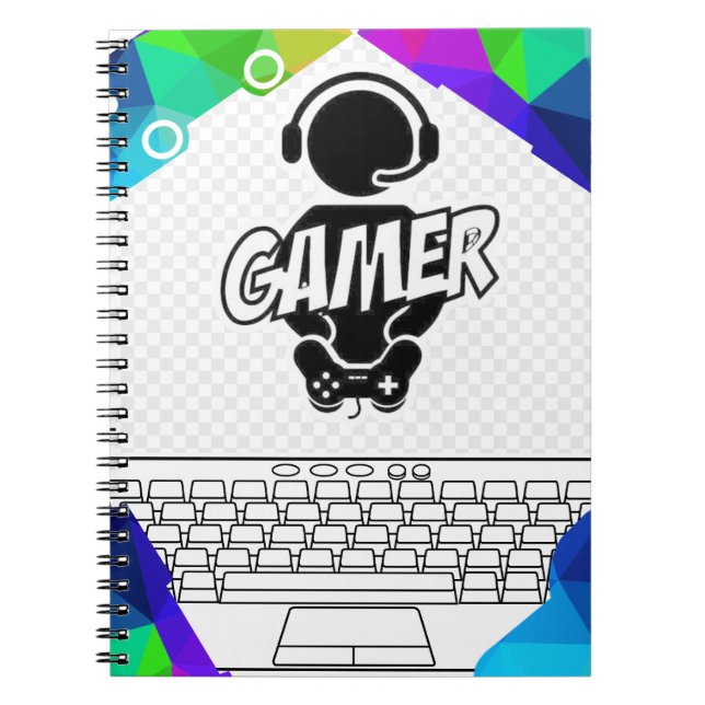 "Gamer" IPAD CASE Notebook (Front)