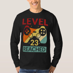 Gamer Level 23 Reached 23rd Birthday 1 T-Shirt
