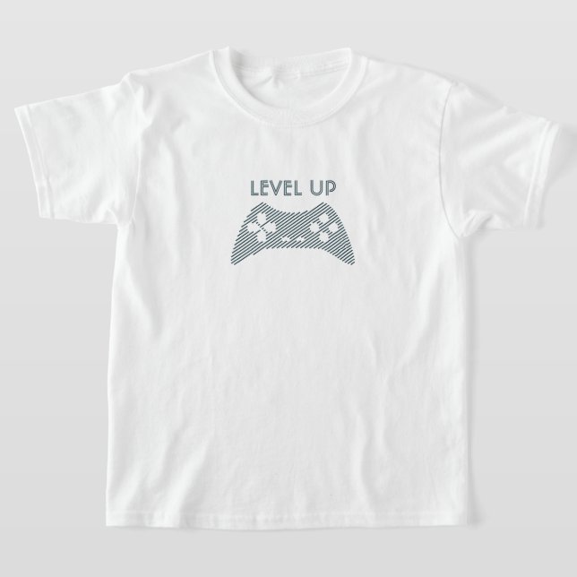 Gamer Level Up T-Shirt (Laydown)