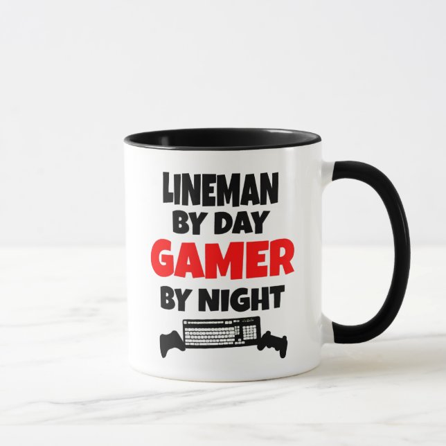 Gamer Lineman Mug (Right)