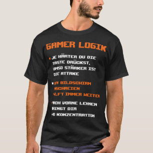 Gamer Logic Gamble Video Games T-Shirt