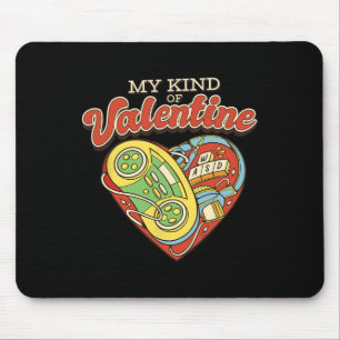 Gamer Love My Kind Of Valentine Mouse Pad